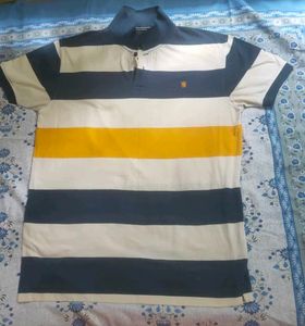 Men's Striped Polo Shirt