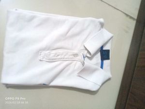 Classic White Polo T-Shirt