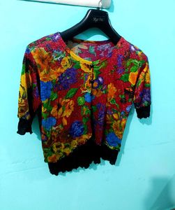 Floral Print Top