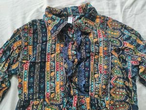 Multicolored cute Top