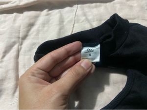 Black Cropped Tank Top