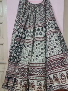 Bohemian Print Ethnic chaniya choli🖤⚪️♥️
