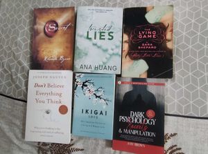 Mixed Fiction Book Bundle + a mini scrapbook