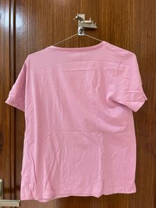 Cute Pink "Happiness" Graphic T-Shirt