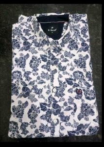 48 size New Men's Floral Print Shirt