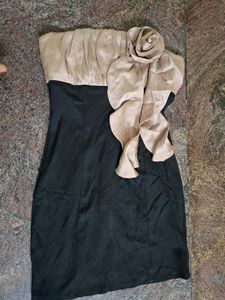 Chic Strapless Cocktail Dress