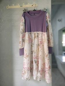 Floral Print Midi Dress