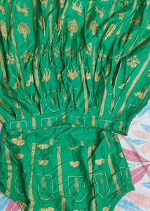 Vibrant Green Ethnic Lehenga Choli
