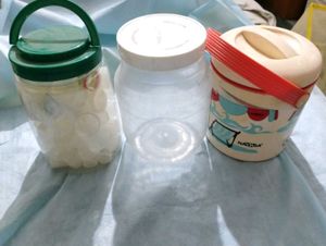Big Containers &amp; Multiple Small pieces.