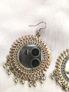 Boho Mirror Dangle Earrings