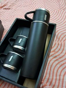 Portable Thermos and Mug Set