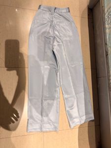 Light Blue Wide Leg Trousers