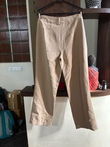 Beige Colour Formal Pant