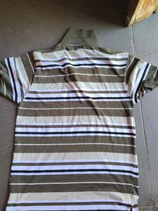 Men's Striped Polo T-Shirt