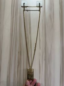 Being Human Jewellery Signature Tag Necklace