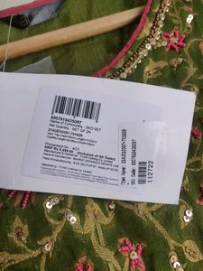 Aurelia Green Zari Kurti ( Women)