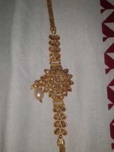 Golden Brass & AmericanDiamond Handmade Baju Bandh