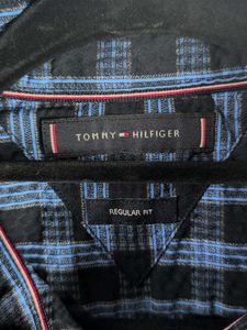 NEW TOMMY HILFIGER Checks Regular Fit Cotton Shirt