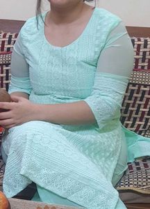 Elegant Light Green Kurta Set