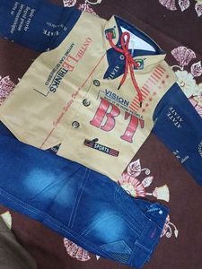 Boys pant shirt set
