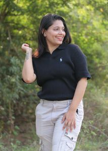 Classic Black Polo T-Shirt