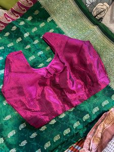 Elegant Silk Blend Saree