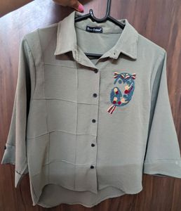 Olive Green Shirt