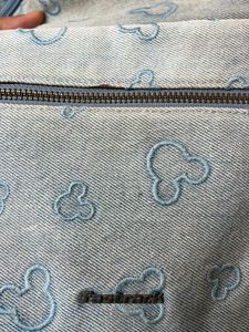 Cute Mickey Mouse Denim Backpack