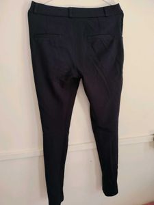 Navy Blue Slim Fit Pants