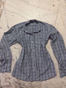 Y2k Korean Plaid Button-Up Shirt
