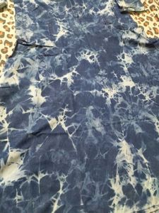 Blue Tie-Dye Kurta ( frock style )