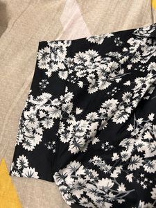 Black Shirt Style Dress With Belt