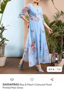 Beautiful Floral Maxi Dress