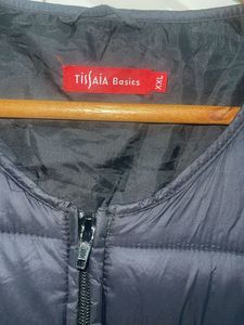 Black Padded Gilet Vest