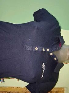 Navy Blue Polo T-Shirt