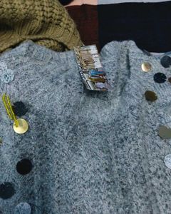 Glamour Grey Knit Sweater