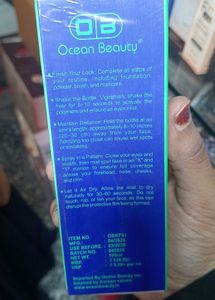 Ocean Beauty Korean Glass Makeup fixer