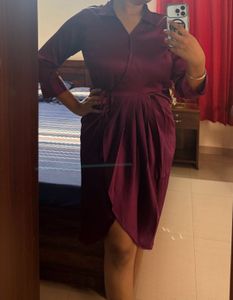 Elegant Wrap Dress