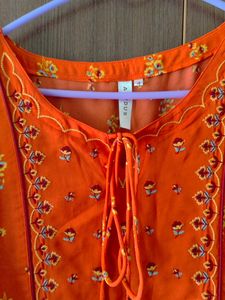 Orange Colour Amydus Maxi Dress Size 4