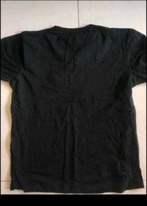 Black Graphic Print T-Shirt