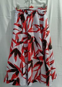 Stylish Printed Midi Skirt