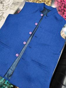 Men's Blue Nehru Jacket 🧔 like new condition 🌟🌟
