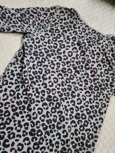 Cozy Leopard Print Pajama Set