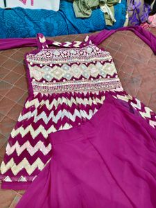 Designer Kurta Set with Palazzo