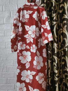 Tropical Print Relaxed cord set upper and bottom