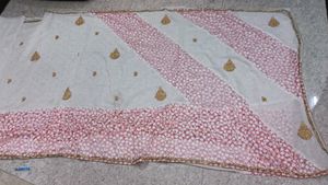 Pink Floral Sari with Blouse