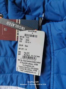 New Boys' Color Block Padded Jacket