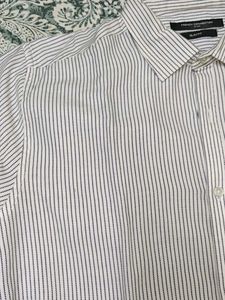 Men's Striped Button-Down Shirt