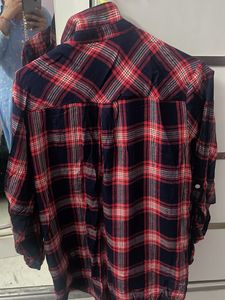 Classic Plaid Button-Up Shirt
