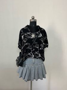 Black Button-Up Shirt